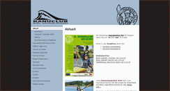 Desktop Screenshot of kanuclub.ch