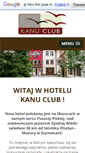 Mobile Screenshot of kanuclub.pl